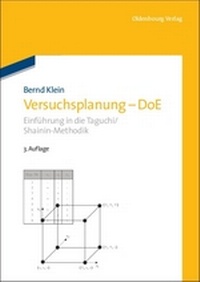 Enlarge image Cover: Versuchsplanung - DoE - Oldenbourg Wissenschaftsverlag
