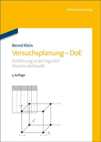 Enlarge image Cover: Versuchsplanung - DoE - De Gruyter Oldenbourg