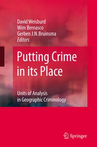 Enlarge image Cover: Putting Crime in its Place - Springer