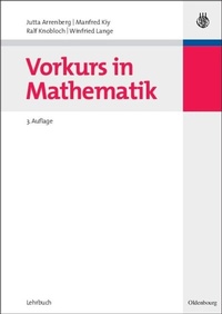 Abbildung von: Vorkurs in Mathematik - De Gruyter Oldenbourg