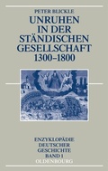 Cover: Unruhen in der st&auml;ndischen Gesellschaft 1300-1800 - De Gruyter Oldenbourg