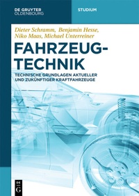 Abbildung von: Fahrzeugtechnik - De Gruyter Oldenbourg