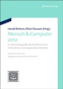 Cover: Mensch & Computer 2012 - De Gruyter Oldenbourg