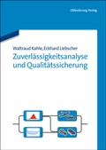Cover: Zuverl&auml;ssigkeitsanalyse und Qualit&auml;tssicherung - De Gruyter Oldenbourg