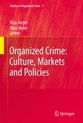 Cover: Organized Crime: Culture, Markets and Policies - Springer