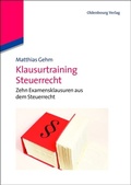 Cover: Klausurtraining Steuerrecht - De Gruyter Oldenbourg