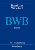 Cover: Pr&auml; - brechenhaftig - De Gruyter Oldenbourg