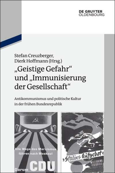 Abbildung von: "Geistige Gefahr" und "Immunisierung der Gesellschaft" - De Gruyter Oldenbourg