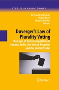 Cover: Duverger's Law of Plurality Voting - Springer