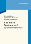 Cover: Gab es den Wertewandel? - De Gruyter Oldenbourg