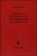 Cover: Geschichte der Thierzucht und Thiermedicin im Altertum - Georg Olms Verlag