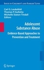 Cover: Adolescent Substance Abuse - Springer