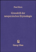 Cover: Grundriss der neupersischen Etymologie - Georg Olms Verlag