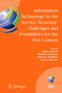 Cover: Information Technology in the Service Economy: - Springer
