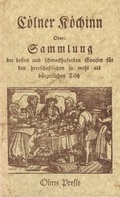 Cover: Die C&ouml;lner K&ouml;chin - Georg Olms Verlag