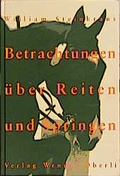 Cover: Betrachtungen &uuml;ber Reiten und Springen - Georg Olms Verlag