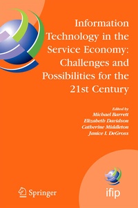 Enlarge image Cover: Information Technology in the Service Economy: - Springer