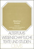 Cover: Moschus, Europa - Georg Olms Verlag