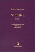 Cover: Schriften - Georg Olms Verlag