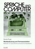 Cover: Wortbedeutung und Termassoziation - Georg Olms Verlag