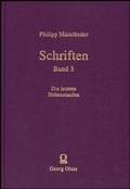 Cover: Schriften / Die letzten Hohenstaufen - Georg Olms Verlag