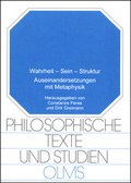 Cover: Wahrheit - Sein - Struktur - Georg Olms Verlag