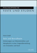 Cover: Sein und Bewu&szlig;tsein - Georg Olms Verlag