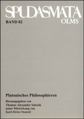 Cover: Platonisches Philosophieren - Georg Olms Verlag