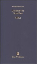 Cover: Gesammelte Schriften - Olms