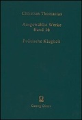 Cover: Ausgew&auml;hlte Werke - Olms