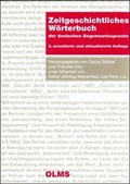 Cover: Zeitgeschichtliches W&ouml;rterbuch der deutschen Gegenwartssprache - Georg Olms Verlag