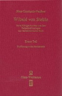 Enlarge image Cover: Wibald von Stablo - Georg Olms Verlag