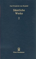 Cover: S&auml;mtliche Werke / Italienische Forschungen, Erster Theil - Georg Olms Verlag