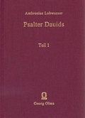 Cover: Der Psalter de&szlig; K&ouml;niglichen Propheten Dauids - Georg Olms Verlag