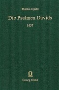 Cover: Die Psalmen Davids 1637 - Georg Olms Verlag