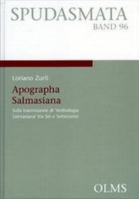 Abbildung von: Apographa Salmasiana - Georg Olms Verlag
