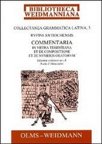 Abbildung von: Collectanea Grammatica Latina - Band 3 - Georg Olms Verlag