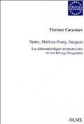 Cover: Sartre, Merleau-Ponty, Bergson - Georg Olms Verlag