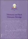 Cover: Telemann und Bach - Telemann-Beitr&auml;ge - Georg Olms Verlag