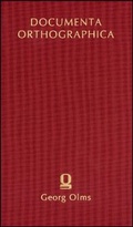 Cover: Lambeck, D&uuml;edsche Orthographia - Hager, Te&uuml;tsche Orthographia - Georg Olms Verlag