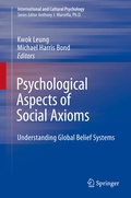 Cover: Psychological Aspects of Social Axioms - Springer