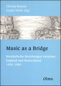 Enlarge image Cover: Music as a Bridge - Georg Olms Verlag