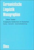 Cover: Analytische Verbformen im Deutschen - Georg Olms Verlag