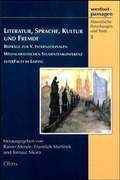 Cover: Literatur, Sprache, Kultur und Fremde - Georg Olms Verlag