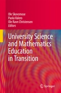 Cover: University Science and Mathematics Education in Transition - Springer
