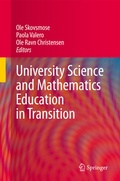 Cover: University Science and Mathematics Education in Transition - Springer