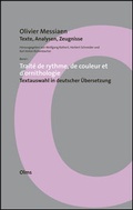 Cover: Olivier Messiaen - Texte, Analysen, Zeugnisse - Georg Olms Verlag