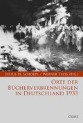 Cover: Orte der B&uuml;cherverbrennungen in Deutschland 1933 - Georg Olms Verlag
