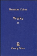 Cover: Hermann Cohen : Werke - Georg Olms Verlag
