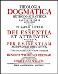 Cover: Theologia dogmatica methodo scientifica pertractata - Georg Olms Verlag